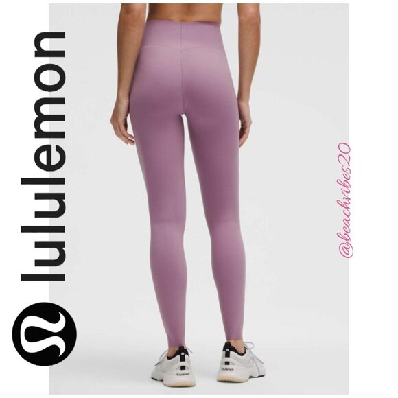 LULULEMON ATHLETICA Glow Up Super-High-Rise Tight 28" Lavender Luxe 10 LL-219 - Picture 3 of 11